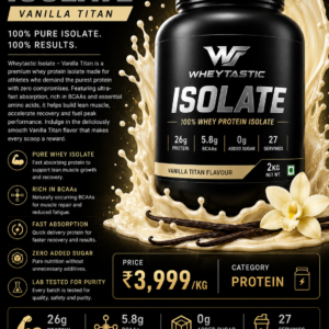 Wheytastic Isolate – Vanilla Titan