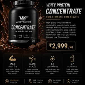 Wheytastic Concentrate – Chocolate Rush (1 KG)