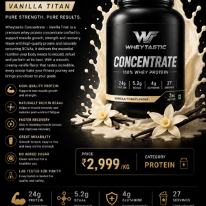Wheytastic Concentrate – Vanilla Titan